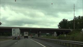 New York - Interstate 90 West (NYS Thruway) - Mile Marker 230-240 (7/26/12, 7/27/12) New York Interstate 90 West Berkshire Connector Mile Marker B24 B20 7 26 12