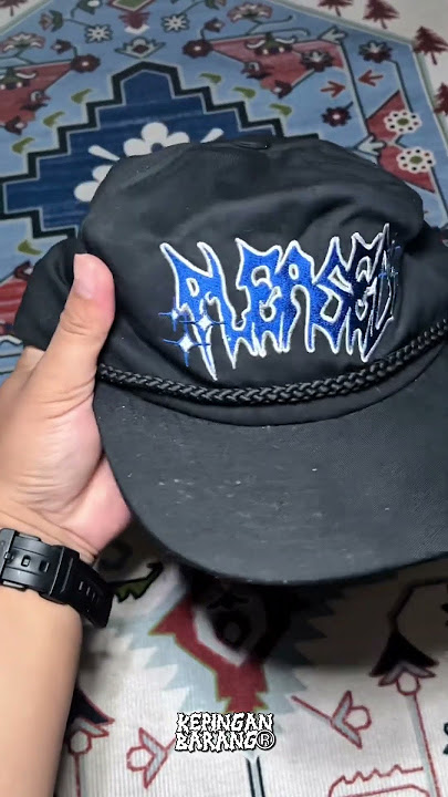 Unknown services ropehat topi hitam design pleased