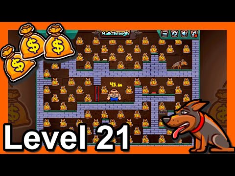 Money Movers 3 Level 21 [Gameplay] - poki.com