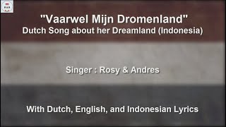 Vaarwel Mijn Dromenland - Song about Dutch East Indies - Withs