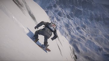 STEEP - I send it ! Alps Big  Cliff Jump