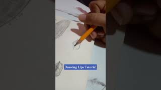 Drawing Lips Tutorial #art #drawingtutorial #beginnerstutorial #sketching #artist
