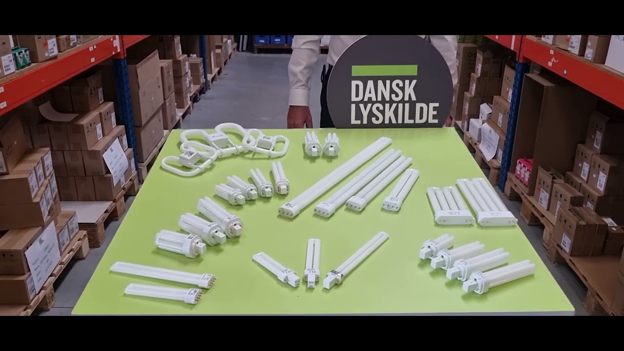 Udfasning af pl rør, kompaktlysstofrør - YouTube