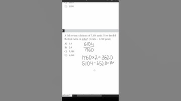 Unit conversion / ratios & proportional reasoning