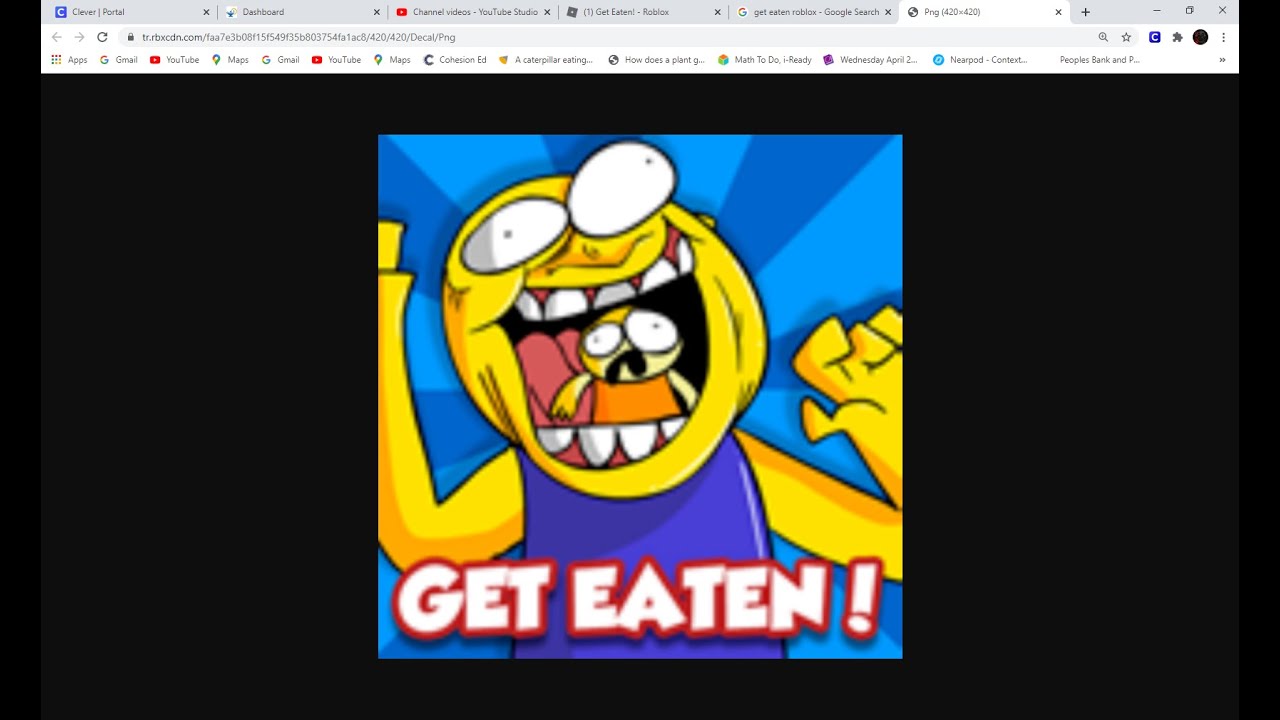 Roblox Get Eaten Youtube - roblox 1 get eaten