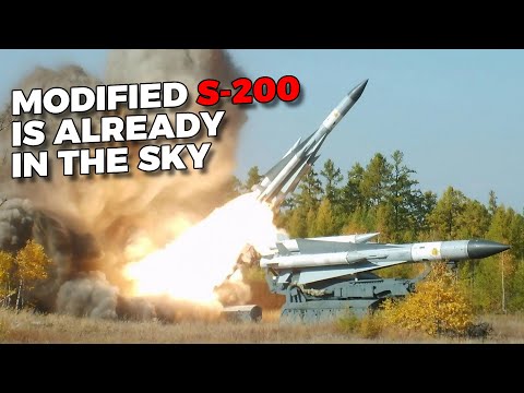 The First Video Of The Launch Of The S 200 Anti Aircraft Missile 