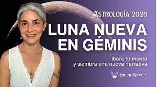 Luna nueva en Géminis 2026: suelta lo que ya no puedes seguir pensando