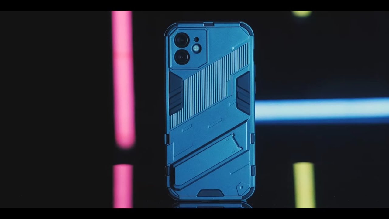 ESTH® Cover per OPPO A57(4G/5G)/A77(4G/5G)/A77s/A57s Custodia in Silicone a Antiurto 360° con Protezione dello Schermo, Rugged Doppia Bumper Trasparente Case Integrale Cover, Blu Scuro