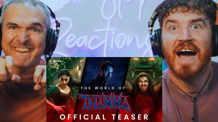 Thamma Official Trailer | Ayushmann, Rashmika, Paresh, Nawazuddin | REACTION!! thumbnail
