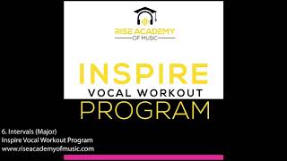 6.Intervals (Major) | Inspire Vocal Workout Program