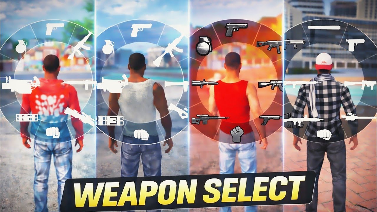 All Weapon Testing Challenge In Indian Gta Games 🤯💥