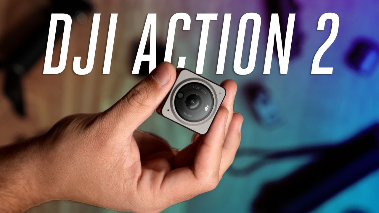 Video till DJI presenterar actionkameran Action 2