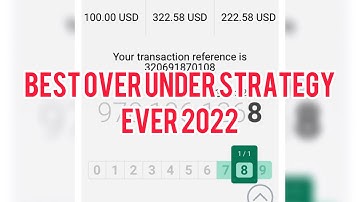 Binary Option Trading Best Over Under Strategy 2022 | Tick Trading
