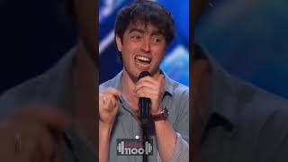 he has an amazing voice - everyone was in shock #amercasgottalent #agt #amazing #singer #sin