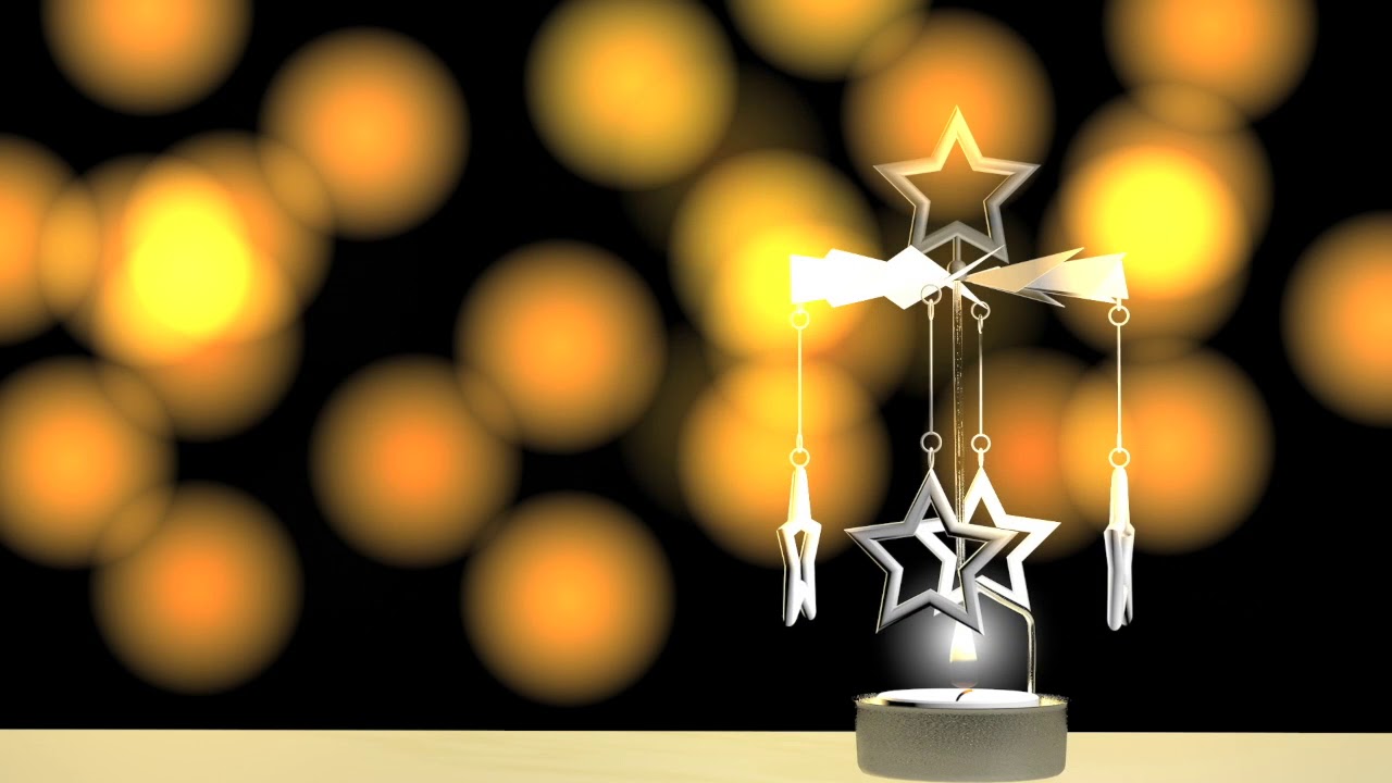 Christmas Windmill Candle Holder Star D YouTube