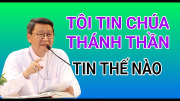 PHẢI TIN CHÚA THÁNH THẦN NHƯ THẾ NÀO | ĐỨC CHA KHẢM GIẢNG VÀ GIẢI ĐÁP THẮC MẮC