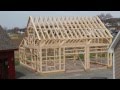 Post and Beam Barn Raising Time Lapse