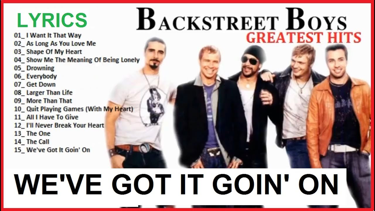 BACKSTREET BOYS WE'VE GOT IT GOIN' ON ♫ (Audio + Letra/Lyrics