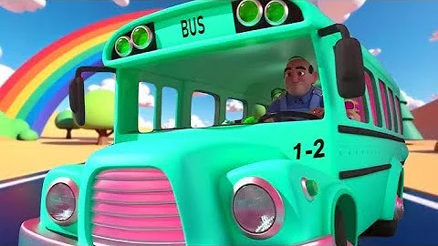 [2 MINUTE LOOP] Wheels on the Bus Remix (School Version) Sound Variations & Fun Beats Kids Rhymes