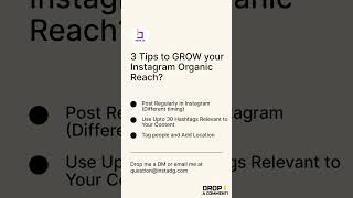 Tips to grow Organic Reach in Instagram