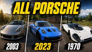 All Porsche Cars in Forza Horizon 6 | 1970–2023 Showcase