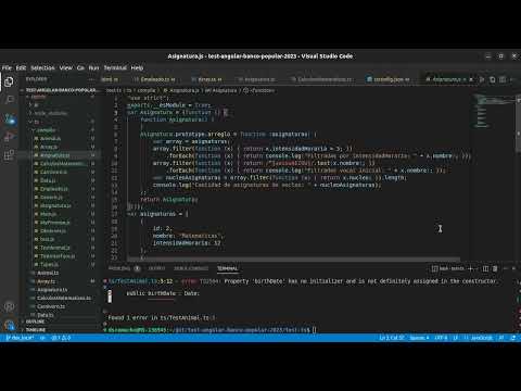 TypeScript, Comandos, Transpilacion, Configuracion archivo tsconfig.json