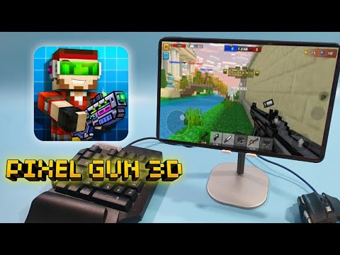 สอนเล่นเกม-Pixel-Gun-3D-บนมือถ