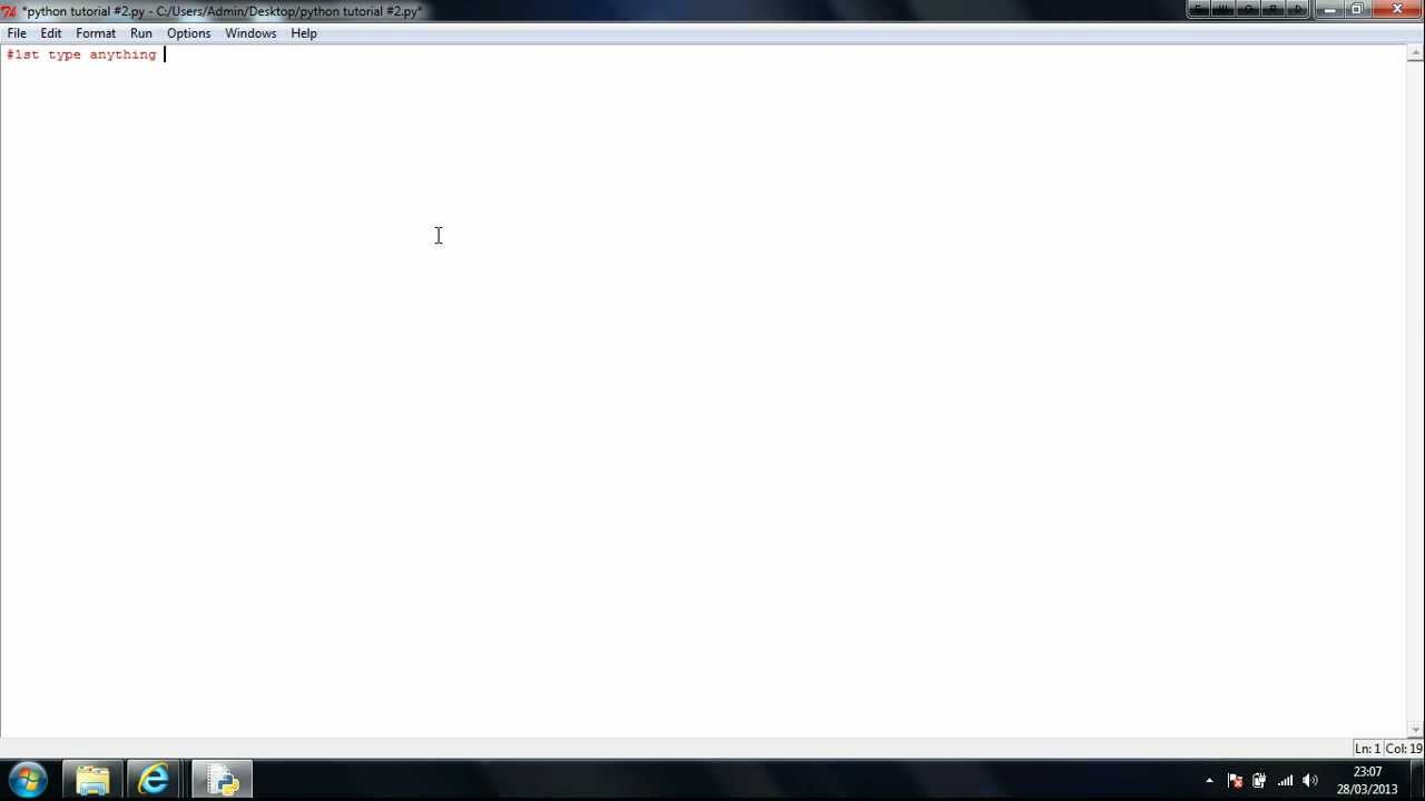 gaming logo Python tutorial #3 Advanced printing part 2