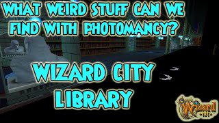 Wizard101: 📸PHOTOMANCY FINDS - WIZARD CITY LIBRARY📸