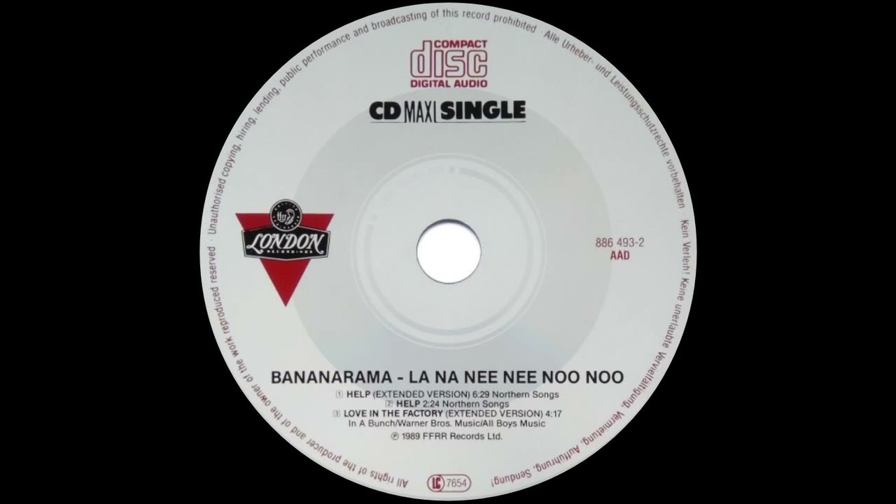 Bananarama & Lananeeneenoonoo - Help (Extended Version) 1989 - YouTube