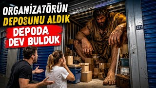 ORGANİZATÖRÜN DEPOSUNDA DEV BULDUK