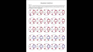 Baseball Addition - Google Slides