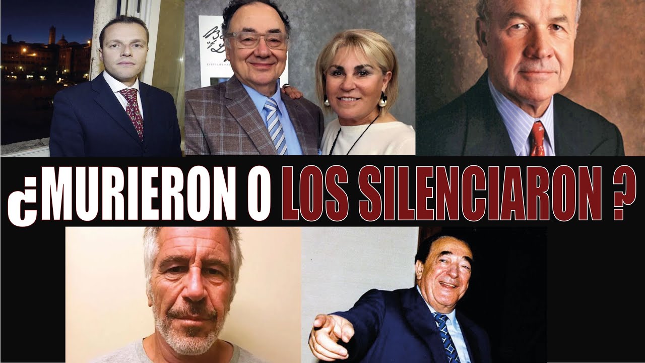 5 Millonarios que MURIERON EXTRAÑAMENTE Justo ANTES DE DECLARAR Ante la Justicia