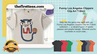 Funny Los Angeles Clippers Clip Art T-Shirt