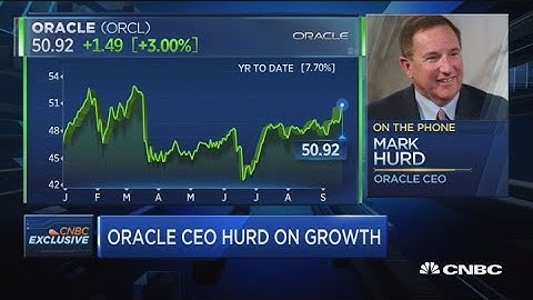 Oracle CEO: Focused on both top and bottom lines