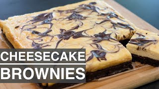 Cheesecake Brownies | Easy to Make, Best of Both Worlds