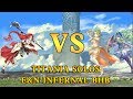 Fire Emblem Heroes - Titania vs Elincia &amp; Nephenee Infernal BHB (True Solo)