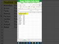 Copy visible cells only I excel tricks #excel #excelshorts #shorts