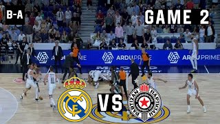 Real Madrid  Partizan Belgrade 8095 | Full Highlights | Euroleague Playoffs | Game 2 | 27.04.2023