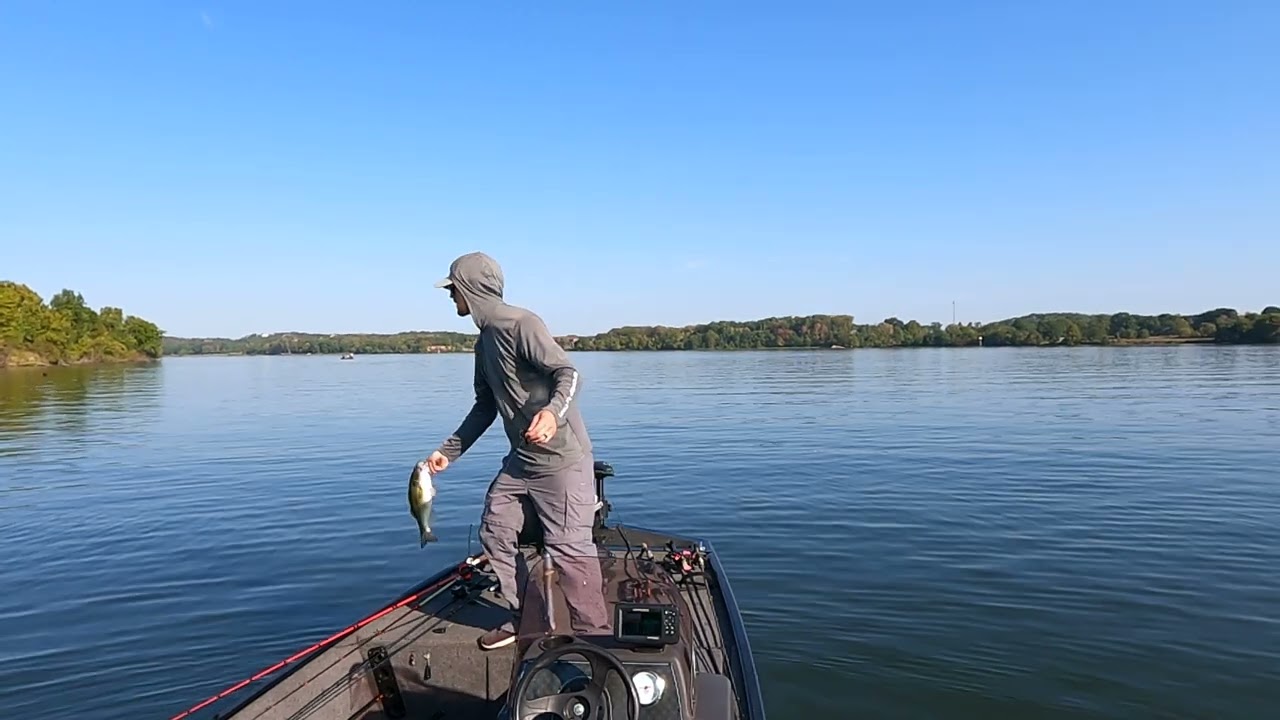 Bass Fishing at the Arkansas River | Father Son Fishing Duo