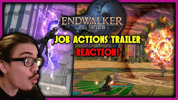 Smans Reacts to Final Fantasy XIV Endwalker Job Actions Trailer (LIVE)