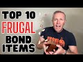 Top 10 frugal bond items  my personal favorite budget saving 007 pieces