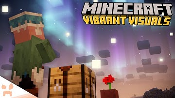 I PUT THE NEW VIBRANT VISUALS UPDATE ON MINECRAFT JAVA BEFORE MOJANG (its insane)