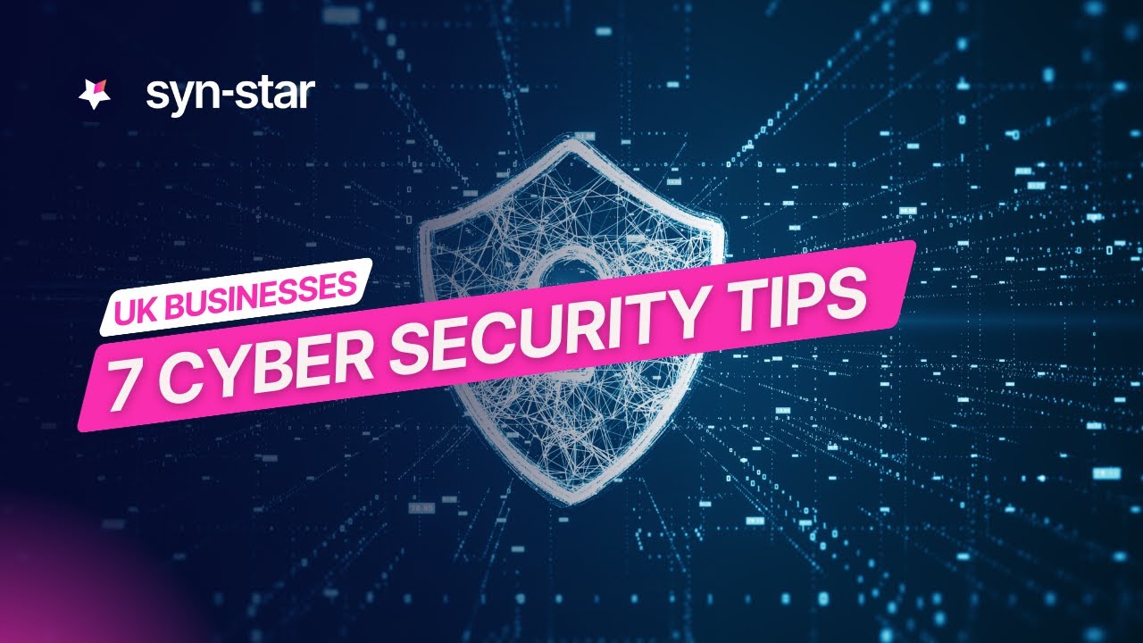 7 Cyber security tips for your business 2024 - YouTube