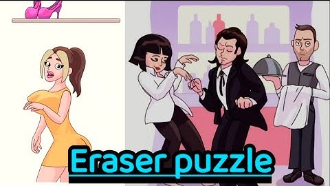 Eraser puzzle: Find the Delete All