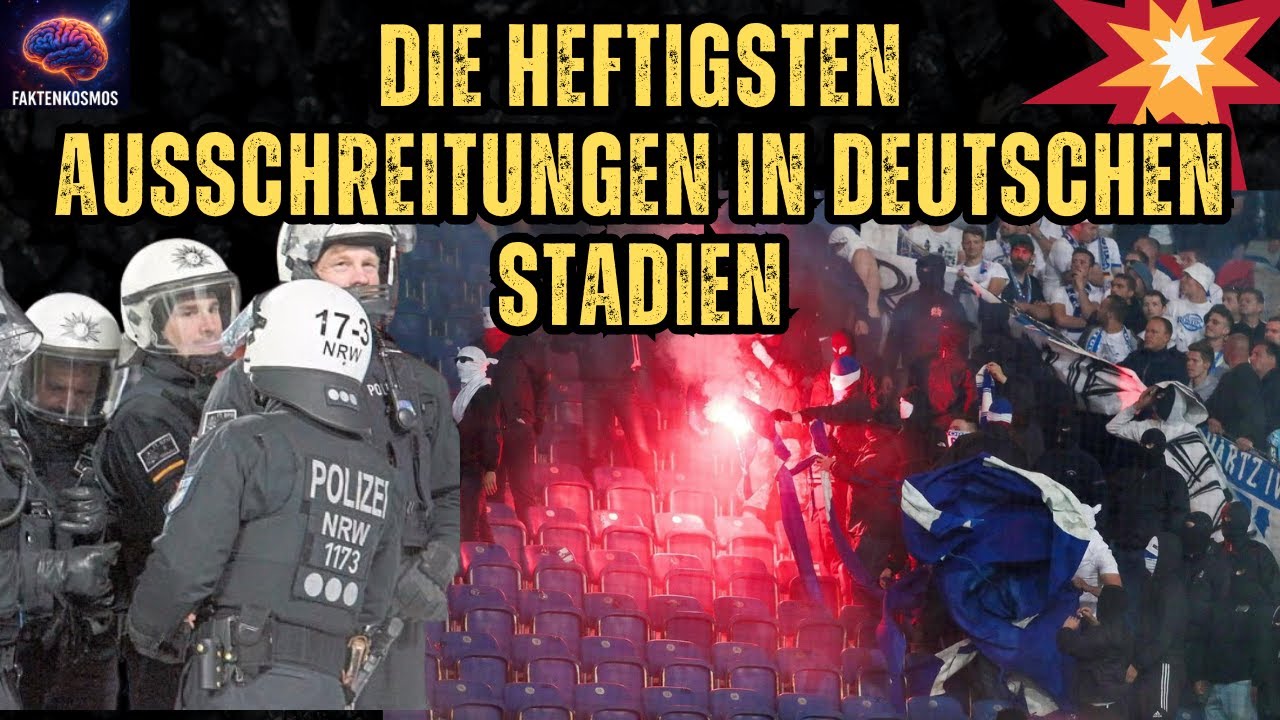 🔥 Die heftigsten Ausschreitungen in deutschen Fußballstadien! ⚽💥 Ultras & Randale