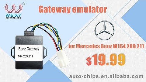 Gateway emulator for Mercedes Benz W164 209 211