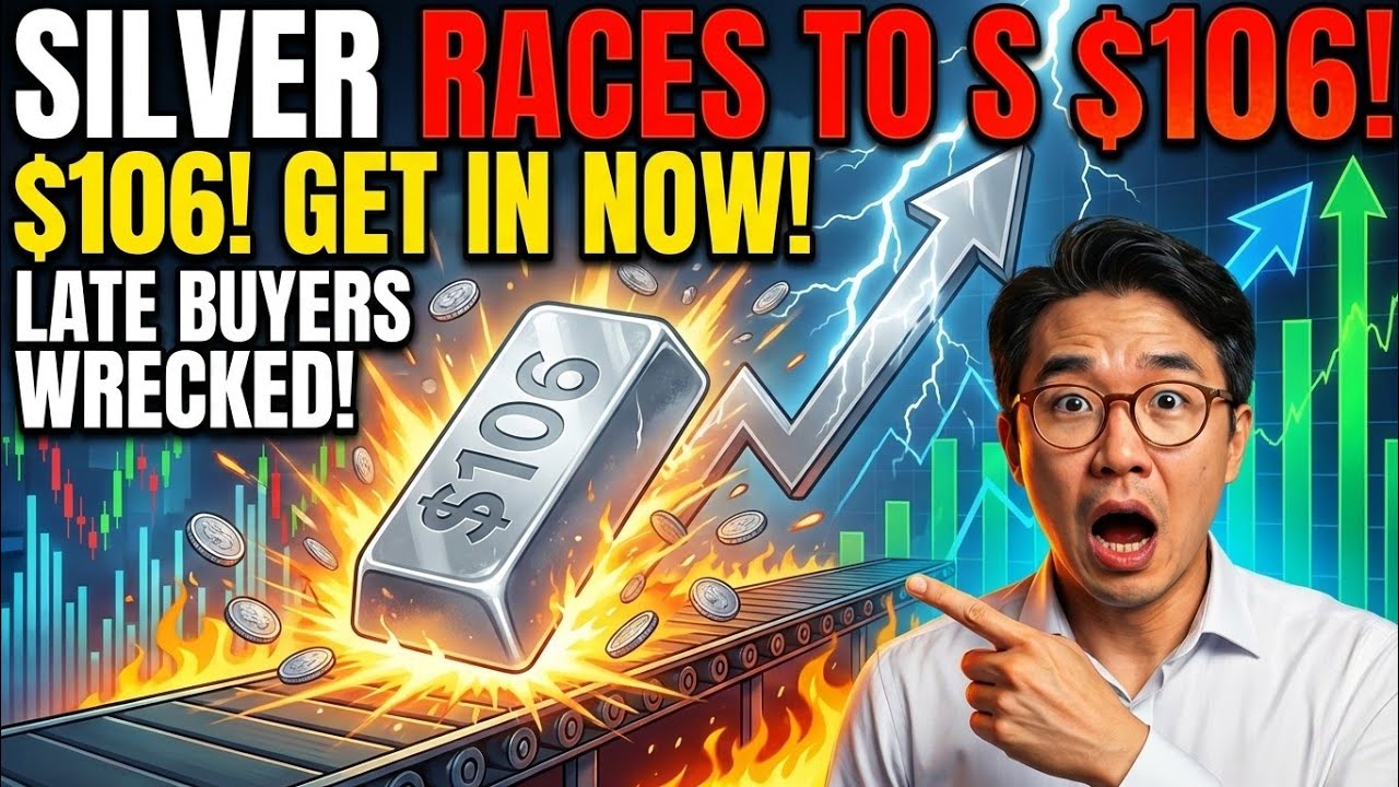 Silver Races Toward $106 — The Move That Wrecks Late Buyers