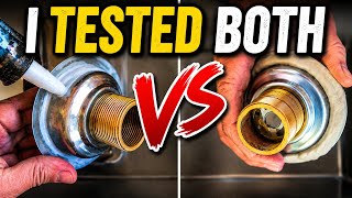 I Tested Silicone and Plumber's Putty on the Same Sink