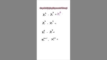 Part 1 | How to Multiply Exponents with the Same Base! Exponent Rules #shorts